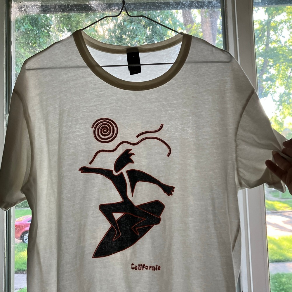 Vintage Obey Posse Paper Thin Single Stitch T-Shirt Surfer Made in USA Mens M